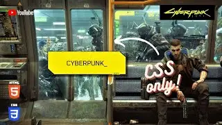 Cyberpunk Style CSS Button Hover Animation Tutorial | Creative HTML and CSS |