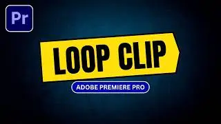 How to Loop a Clip in Premiere Pro-HINDI/URDU