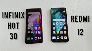 infinix Hot 30 vs Redmi 12 : speed test