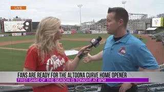 Fans are ready for the Altoona Curve Home Opener WTAJ Studio 814