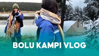 Geri Döndüm 🖖🏻 Bolu Kış Kampı #vlog