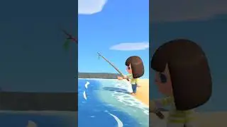I find fishing in games so relaxing 🤣 anyone else? #gaming #animalcrossing #fishing #asmr