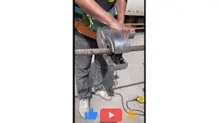 Rebar socket wrench wire setting process amazing video and satisfactory #shorts