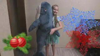 Подарок Огромная Плюшевая АкулА #Plush Shark