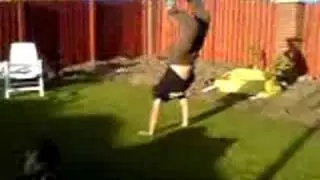 Scottish Handstand Championship Winner