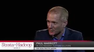 Paul Marriott (SAP) Interview // Strata + Hadoop Singapore 2015