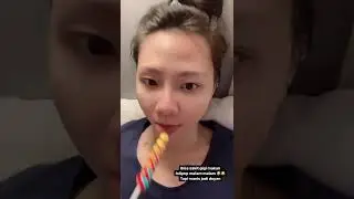 Ekspresi Jena Dammaya Emut Lolipop 