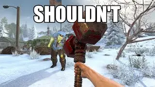 Winter isn't nice to me | Base Day One Alpha 21 7 Days To Die Ep 16