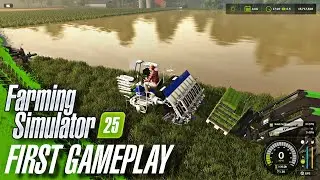 🚨Farming Simulator 25 | FS 25 First gameplay from FarmCon 24 🚜