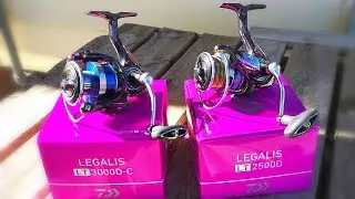 2021 Daiwa Legalis LT 2500D vs 3000D-C Comparison | Not A Fan of Deep Spool