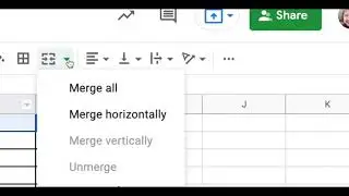 How to Create Borders, Merge Cells and Change Cell Color in Sheets