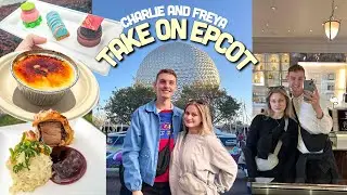CHARLIE AND FREYA DO NEW THINGS IN EACH EPCOT PAVILLION!