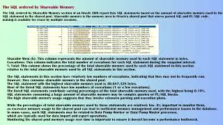 Oracle Performance | How to read Oracle AWR Report | AWR Report 7