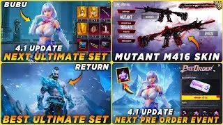 🔴 NEXT ULTIMATE SET | NEW M416 SKIN CONFIRM ? | NEXT PRE ORDER EVENT DATE | RETURN ULTIMATE SET BGMI