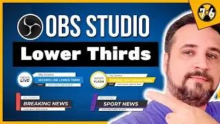 Obs Studio - Como Fazer Lower Thirds Animadas sem Plugins