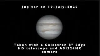 Jupiter Animation Created with a Celestron 8