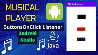 Play sound using Media Player in Android Studio||Buttons Click Listener java ||android Tutorial