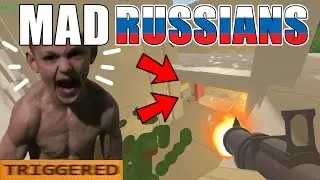 Unturned RAIDING MAD RUSSIANS - Unturned Rust Mod Base Raid