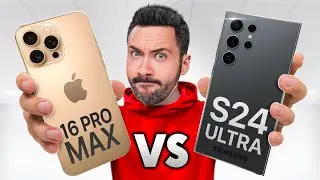 iPhone 16 Pro Max VS Galaxy S24 Ultra : le Gros Comparatif !