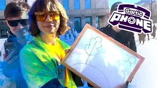 GARTIC PHONE В РЕАЛЬНОЙ ЖИЗНИ (п.у. oleseka, cliche, gevopisp) | СНИППЕТ ГАРТИК ФОН