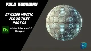 Stylized MysticTiles - Substance Designer 3D - Part 02