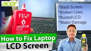 How to fix Laptop LCD screen - Acer