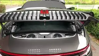 2020 Porsche 911 (992) Carrera S Cabriolet - Agate Grey Engine Service Access