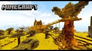 Minecraft : Bedrock ► Постройка моста