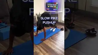 Fit Trader Movement: Pike Push-up Slow Time Under Tension Build Strength with No Weights