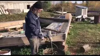 Экономный бетон своими руками (обрезанное видео)