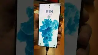 Animated Charging Wallpaper on Samsung S24 Ultra: Lock Screen Magic