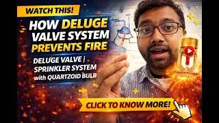 How deluge valve system prevents fire | Deluge valve system | Sprinkler system with Quartzoid bulb