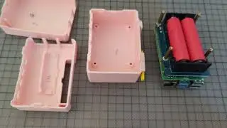Assembly: Enclosure for Raspberry Pi 4 Model B and UPS HAT (B) by waveshare