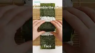A must for bear lovers! | Midori Kuma Artistic Sushi Roll Recipe