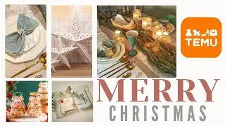Haul de Productos de TEMU, para decorar en Navidad🌲🧑🏻‍🎄