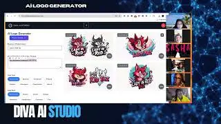 Diva AI Logo generator
