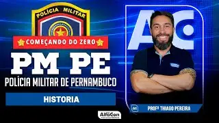 Concurso PM PE 2023 - História de Pernambuco - AlfaCon