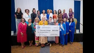 Bennett College Magnolia Brunch and $10K donation on Fox8