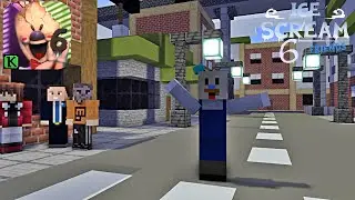 ICE SCREAM 6 ALL CUTSCENES IN MINECRAFT