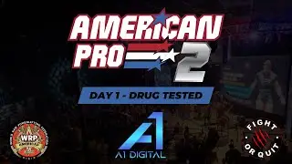 WRPF Professional Powerlifting Championship - The American Pro 2 - Day 1 - SESSION 1