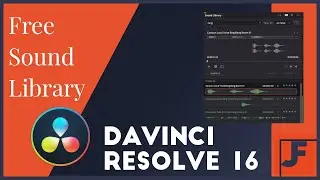 Free Sound Library for Davinci Resolve 16 Fairlight