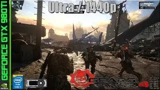 Gears of War 4 Multiplayer ▶️ i7 5820K & GTX 980 TI ◀️ Ultra & 1440p