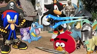sonic was at renaissance festival