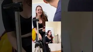 Реакция девушки бесценна 🔥😁 