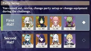 [Genshin Impact] Latest 3.5 Spiral Abyss Floor 9-Nahida and Eula Carry