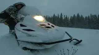 Тайга варяг 550. Первые покатушки. Зима 2021.