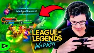 WILD RIFT!! DESAFIAMOS OS PROS NO NOVO LOL MOBILE!!