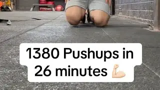 1380 Pushups in 26 minutes!