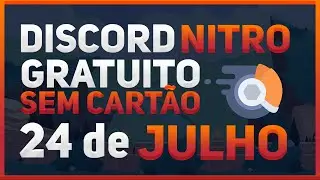 DISCORD NITRO SEM CARTÃO ATÉ MÊS QUE VEM ( JULHO ) - PROMOÇÃO EPIC GAMES