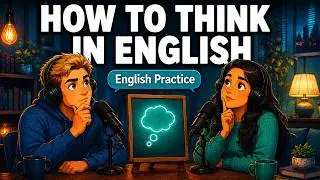How to Think in English — Not Your Language 🧠 | Real English Conversation Practice
